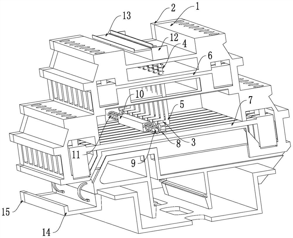 Double-layer conductive electrical terminal