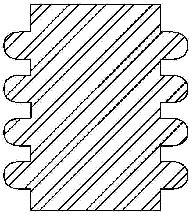 Mechanically actuated chain wheel material, and manufacturing method thereof