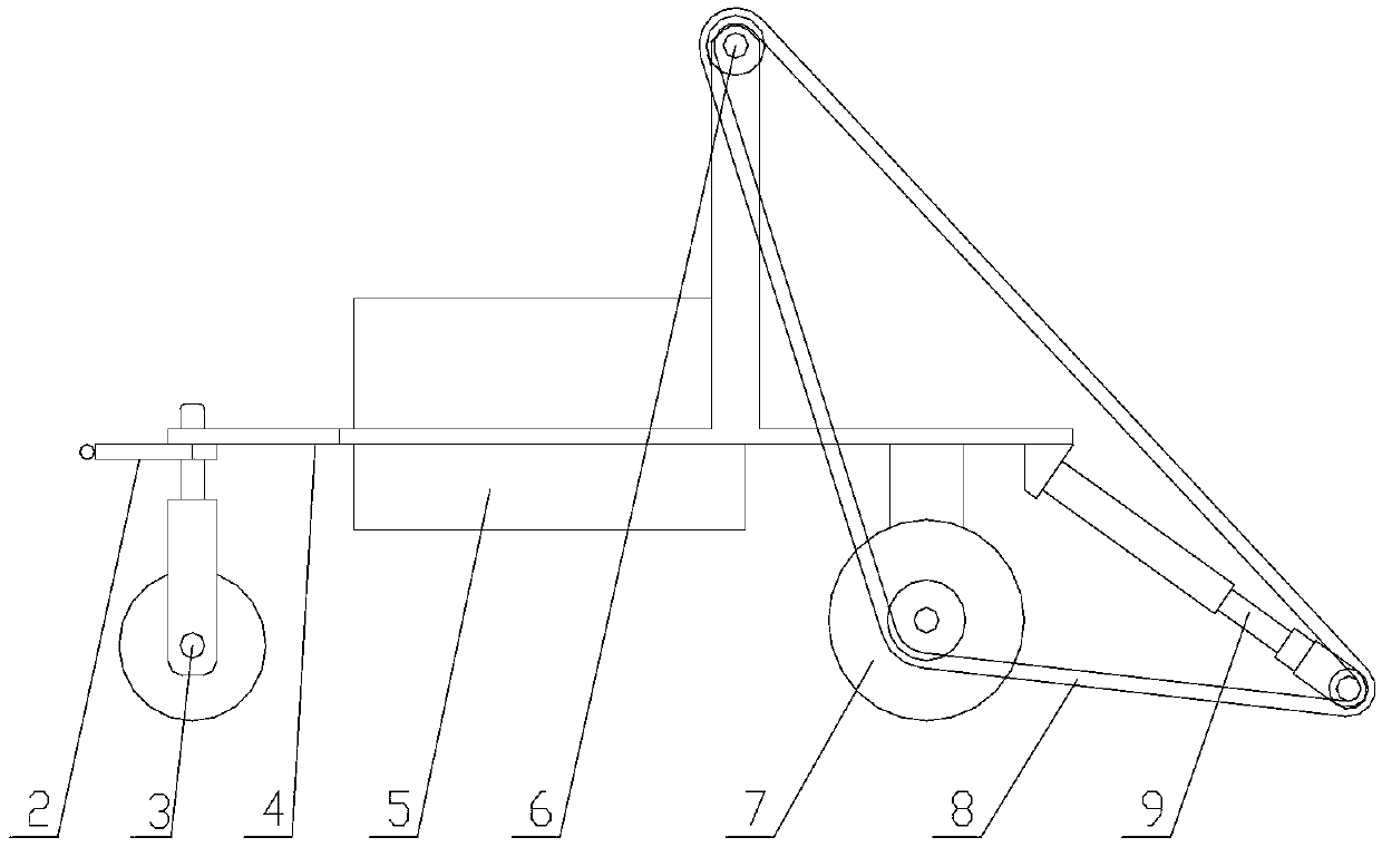 Chestnut picking machine