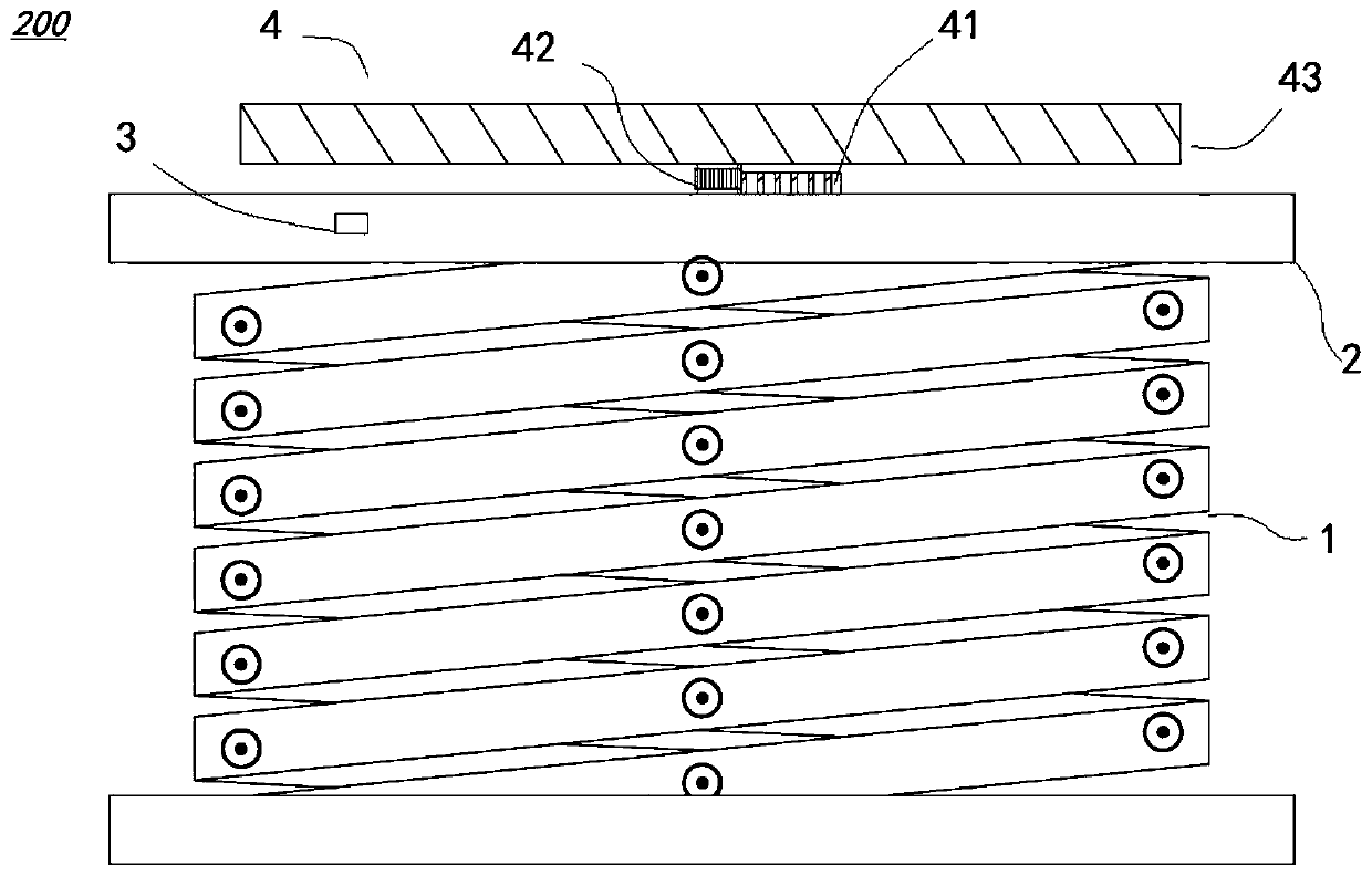 Multi-selection path conveying device for automobile disassembly