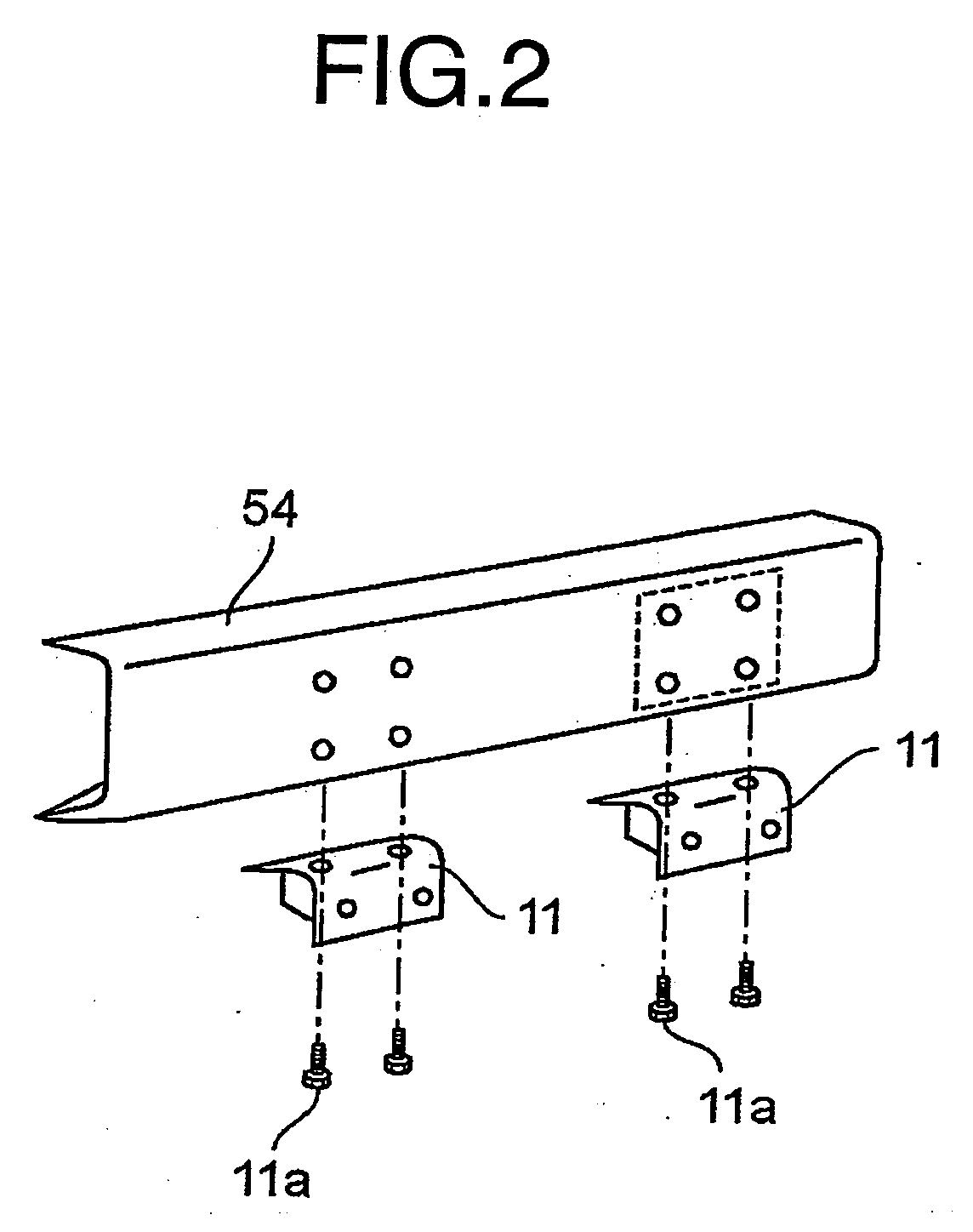 Mounting structure of electronic apparatus in vehicle