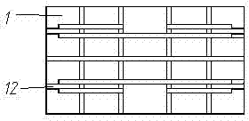 Construction method of deformable template of variable cross-section high pier