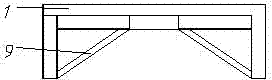 Construction method of deformable template of variable cross-section high pier