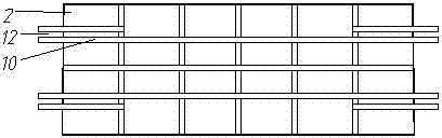 Construction method of deformable template of variable cross-section high pier