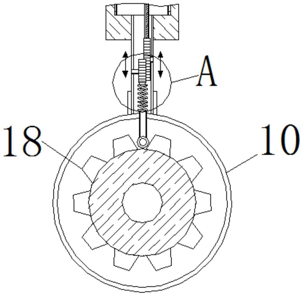 A fruit leaf trimming device