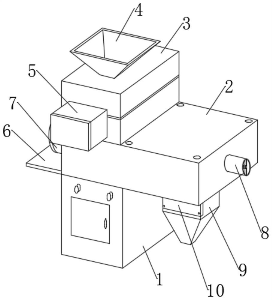 Rapeseed oil squeezing device