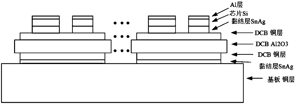 IGBT junction temperature thermal calculation method under fault current