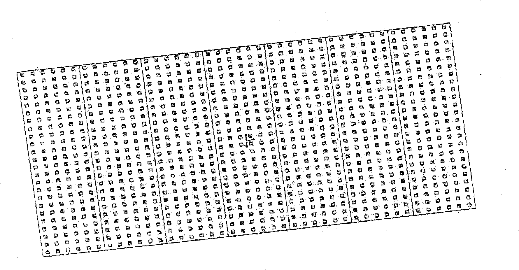 Ultra-high brightness LED matrix straight-downward backlight module applied to large-scale LCD