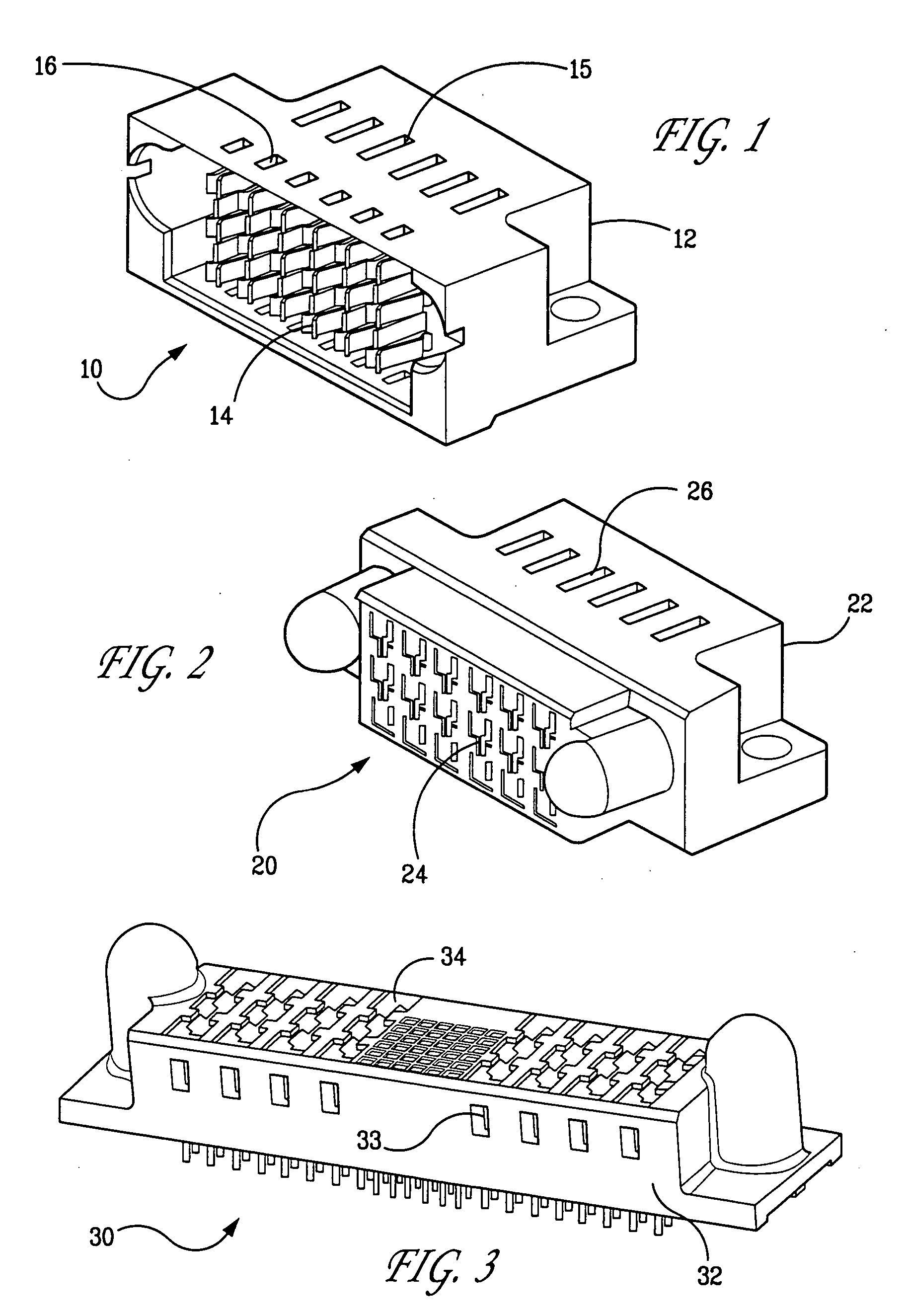 Electrical power contacts and connectors comprising same