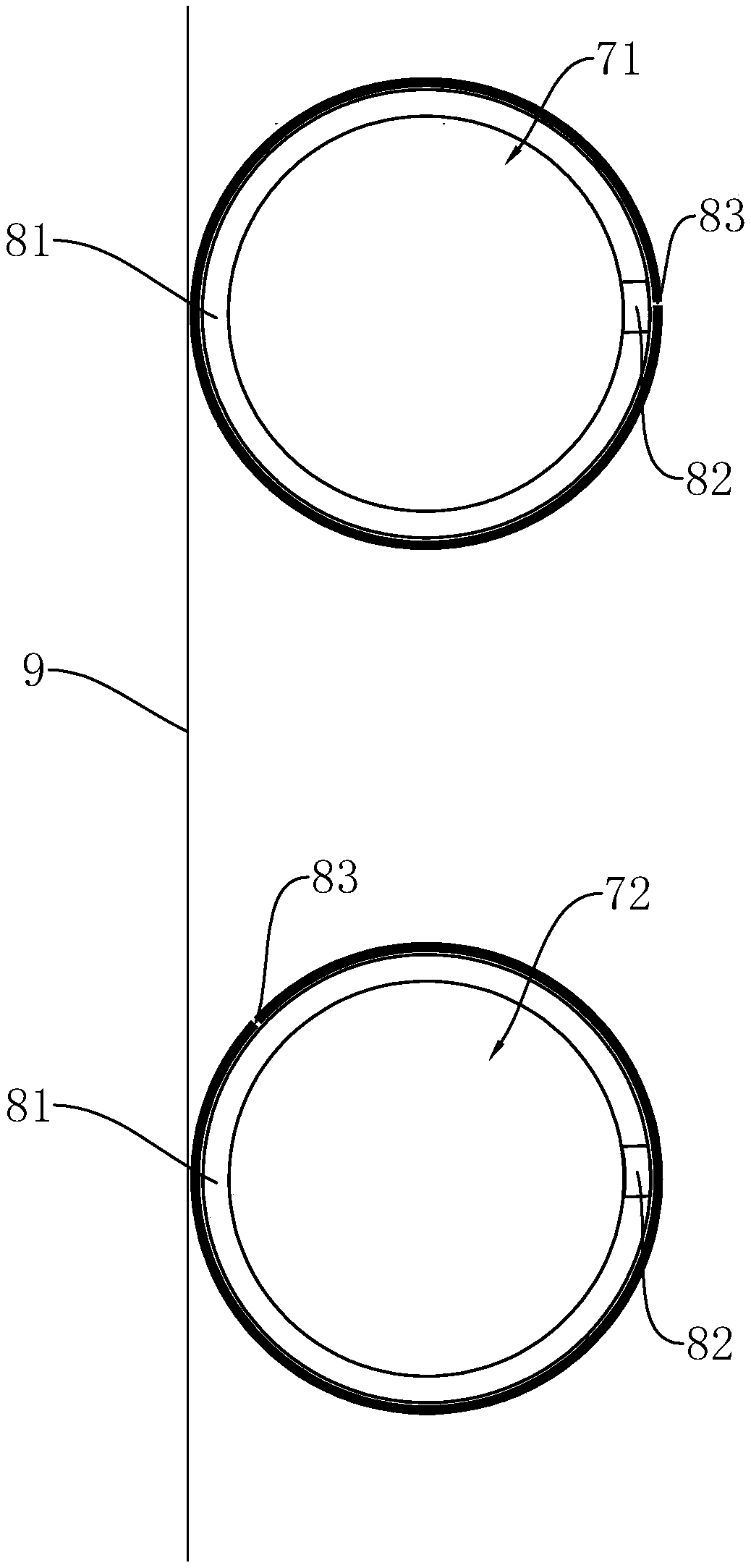 Method for manufacturing micro-pile stack structure holographic laser