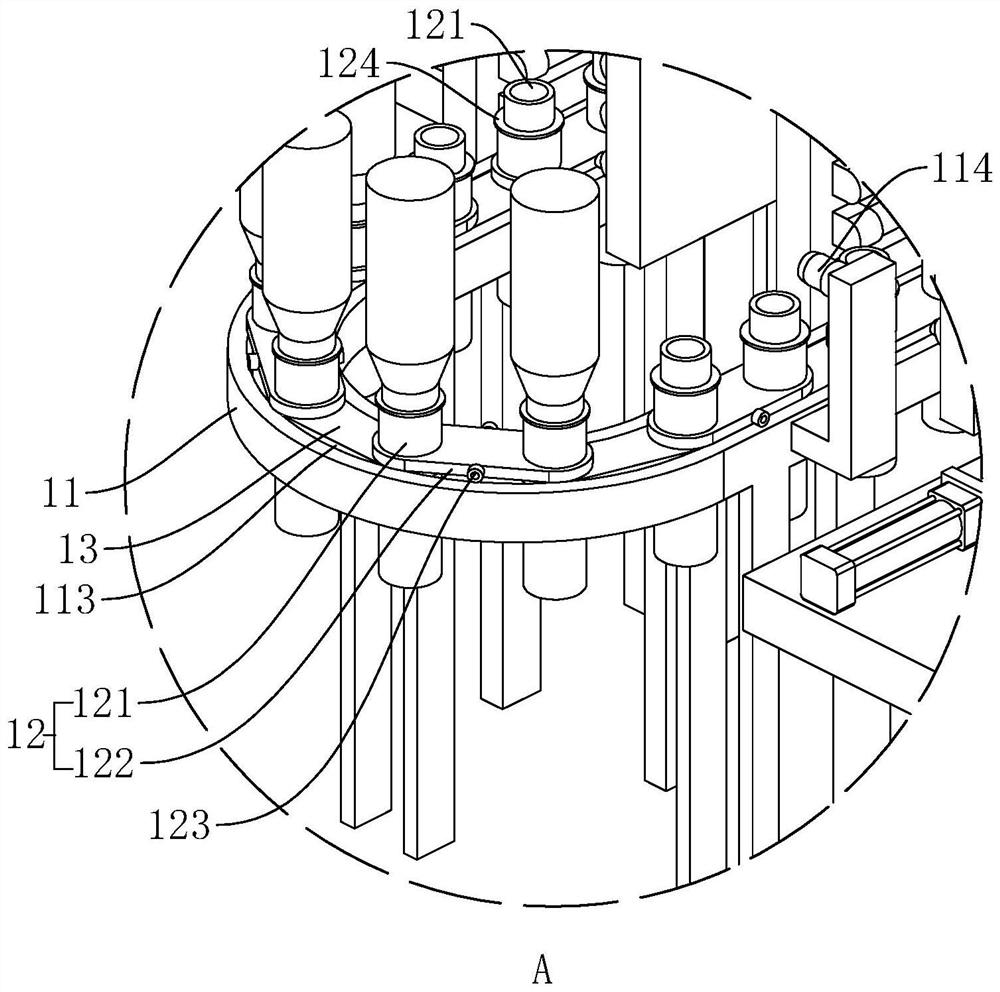 Automatic bottle blowing machine