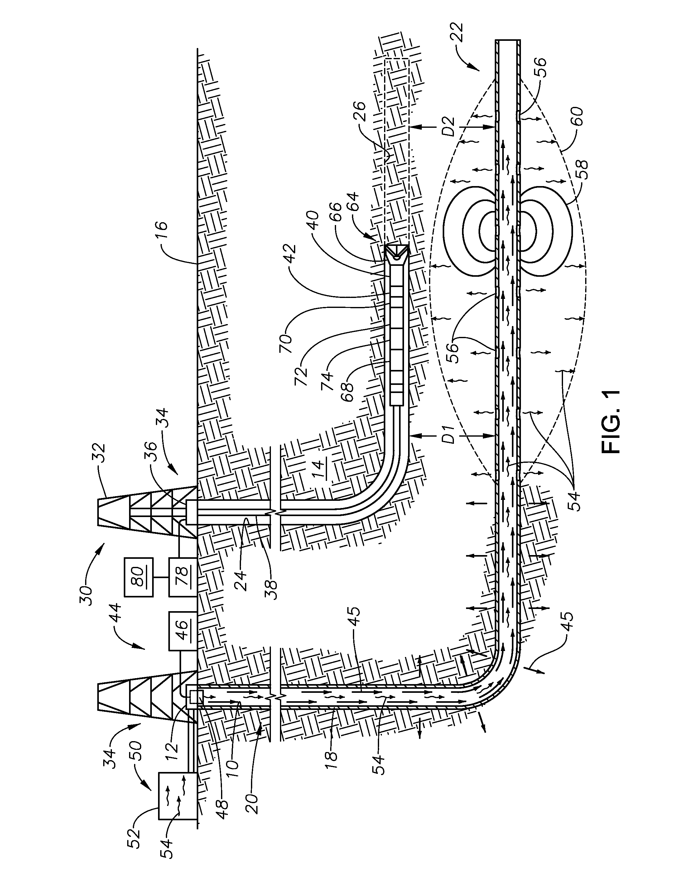 Optimized sagd well placement utilizing temperature and electromagnetic measurements