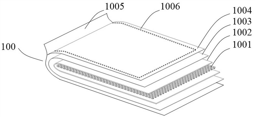 A roll-type membrane element and its preparation method and application