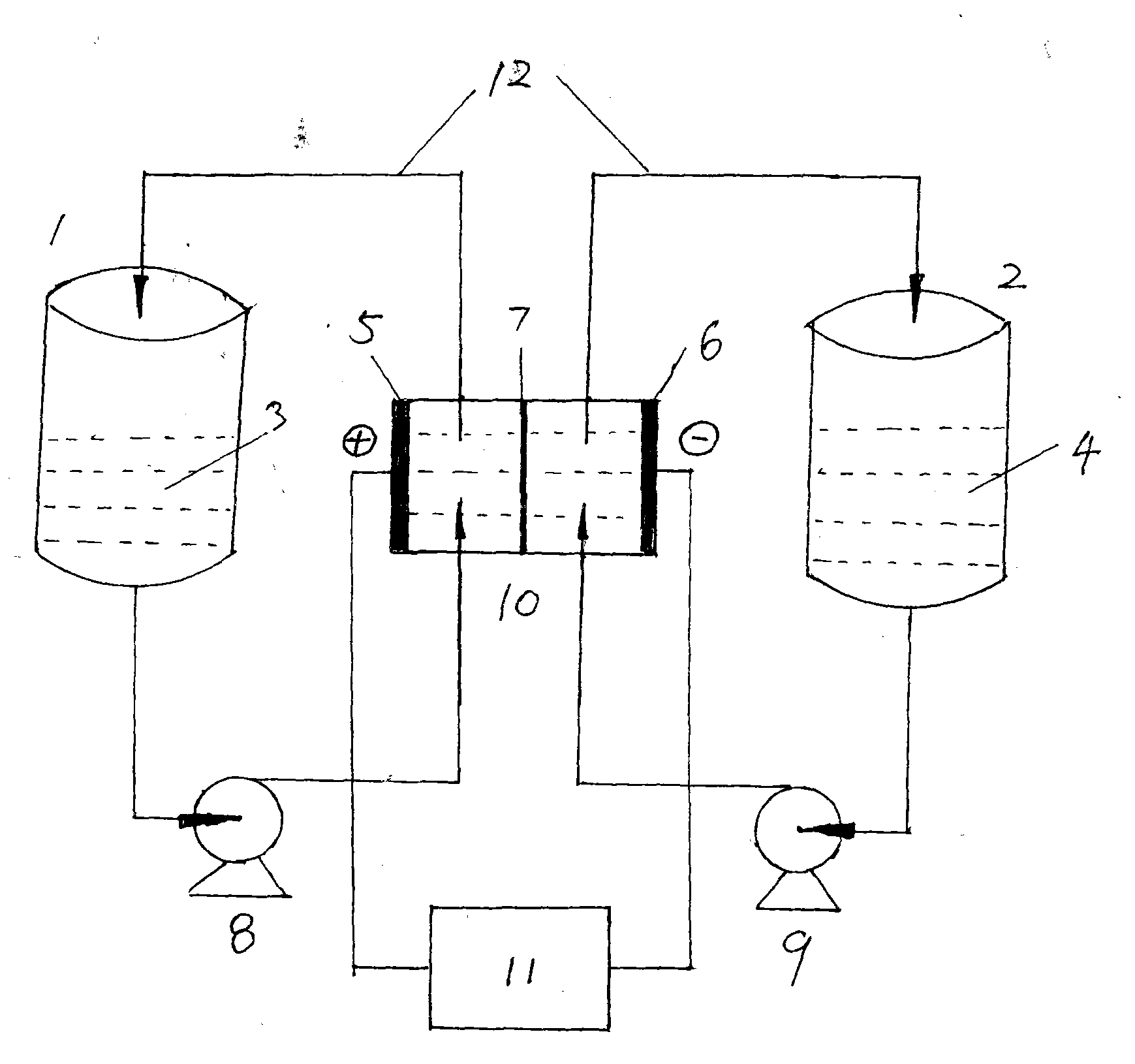 Semi-liquid lithium-sulfur battery