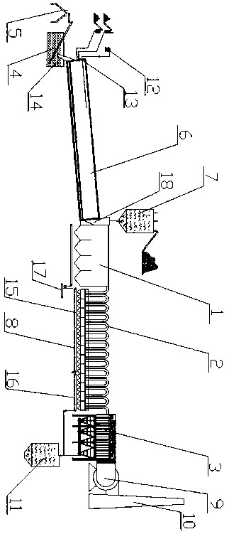 Production line and technology for producing metallized furnace burden by blast furnace gas ash