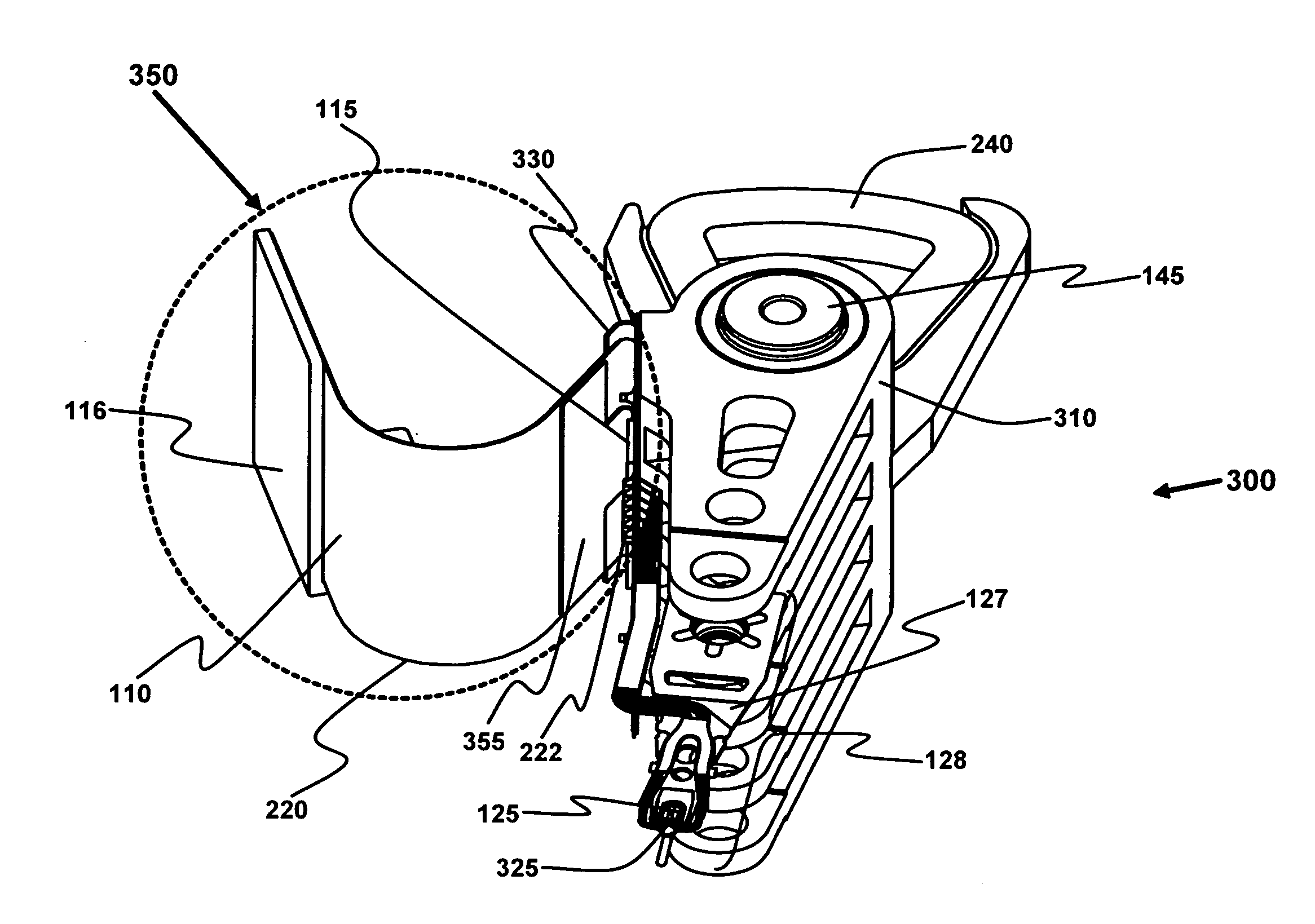 Flex cable assembly damper