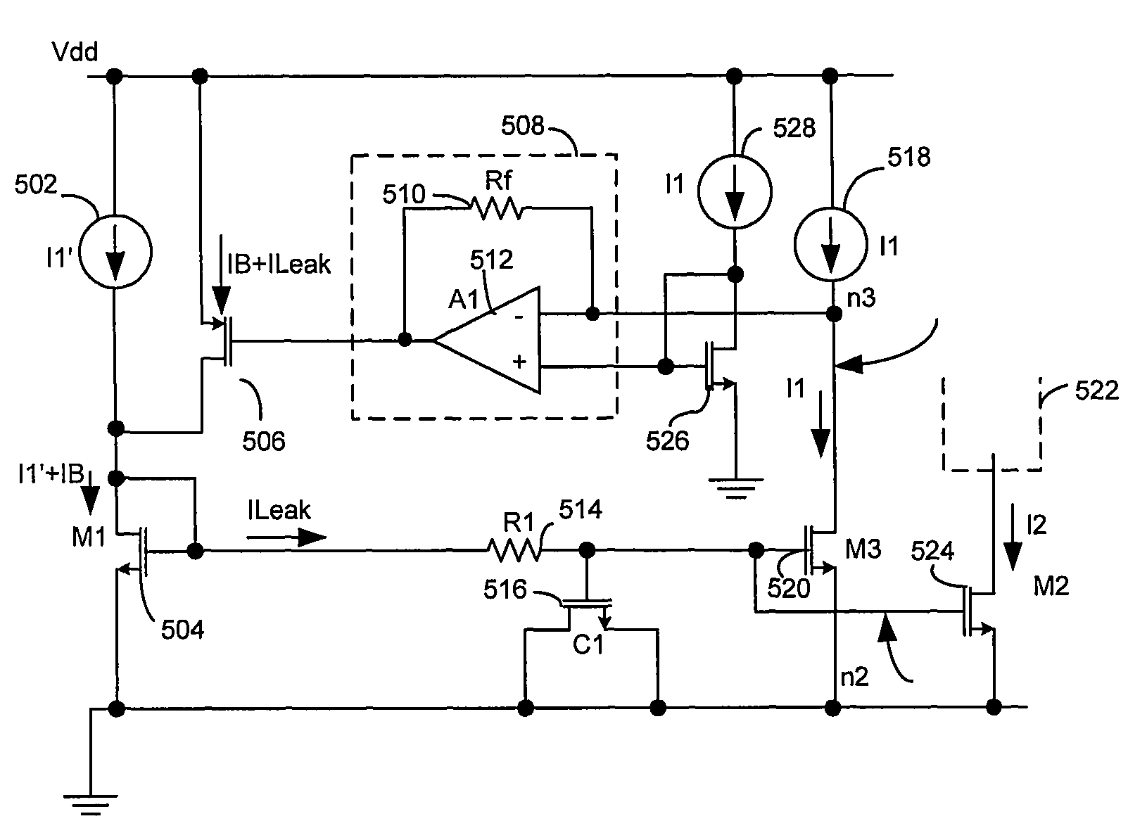 Method and system for precise current matching in deep sub-micron technology