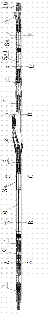 Layering flow tester of low-injection-quantity water injection well