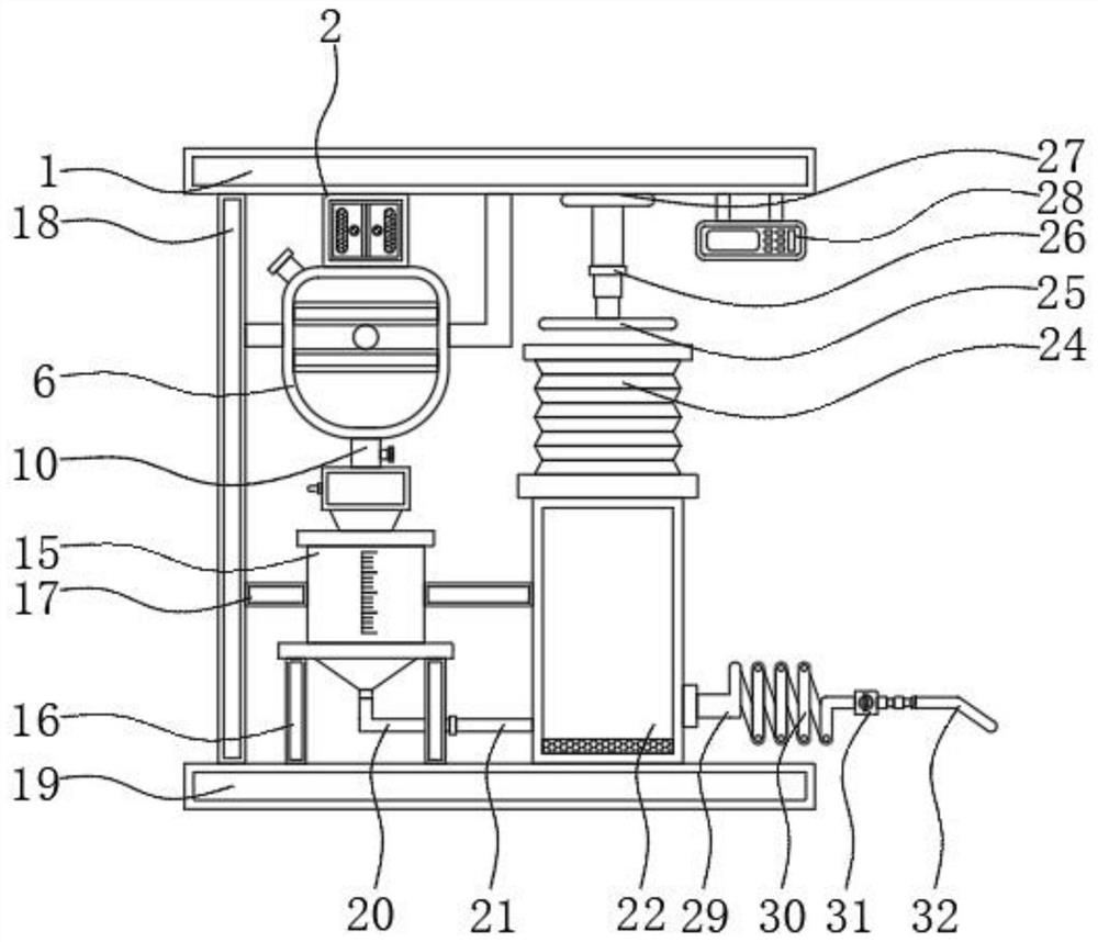 Liquid food feeding device