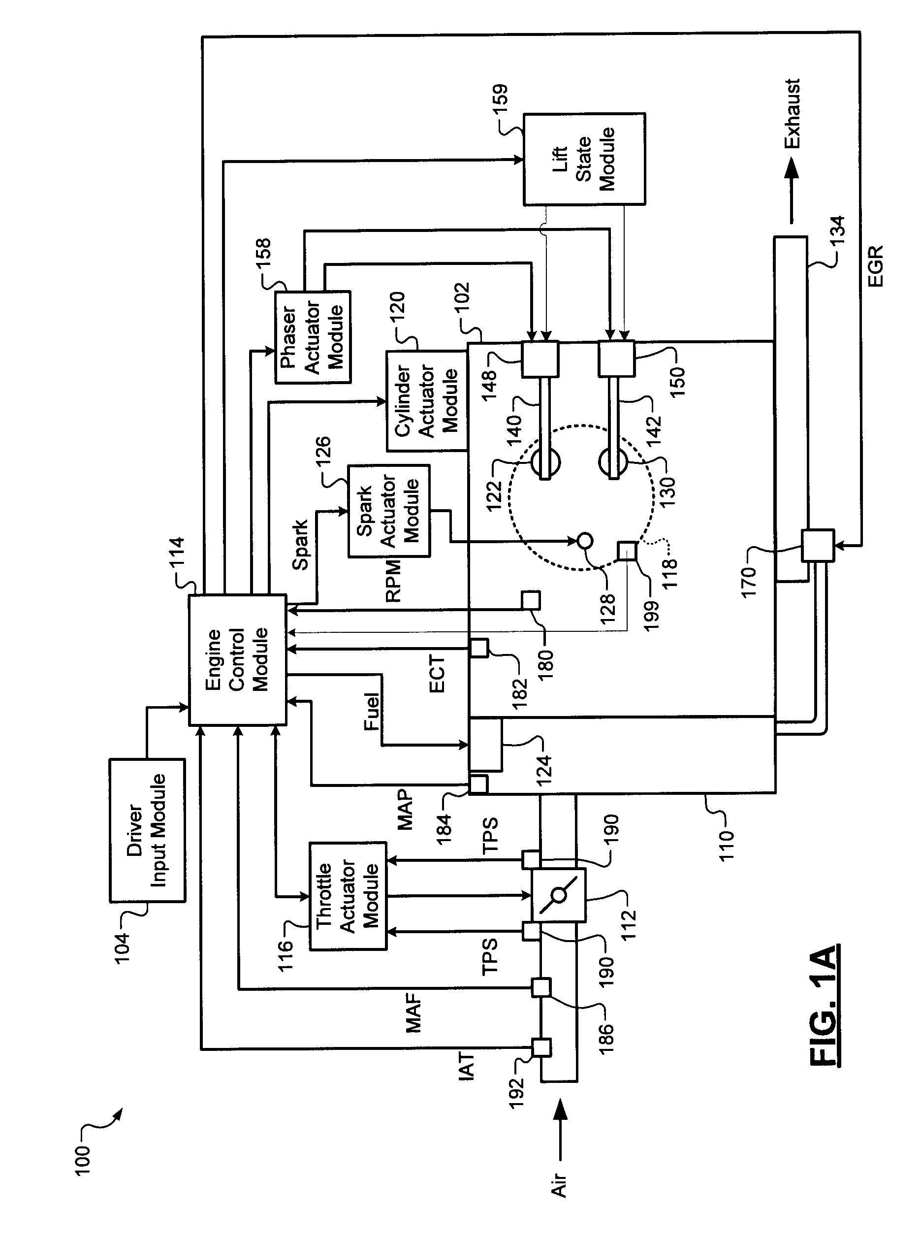 Spark timing and control during transitions between spark ignited combustion and homogenous charge compression ignition