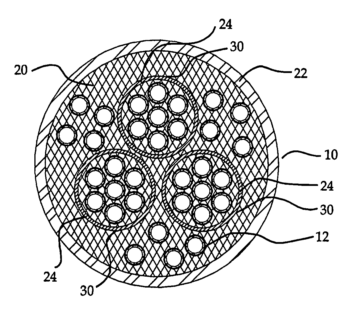 Tubular solid oxide fuel cell stack