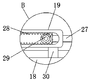 Crushing and grinding device facilitating complete discharging for traditional Chinese medicinal materials