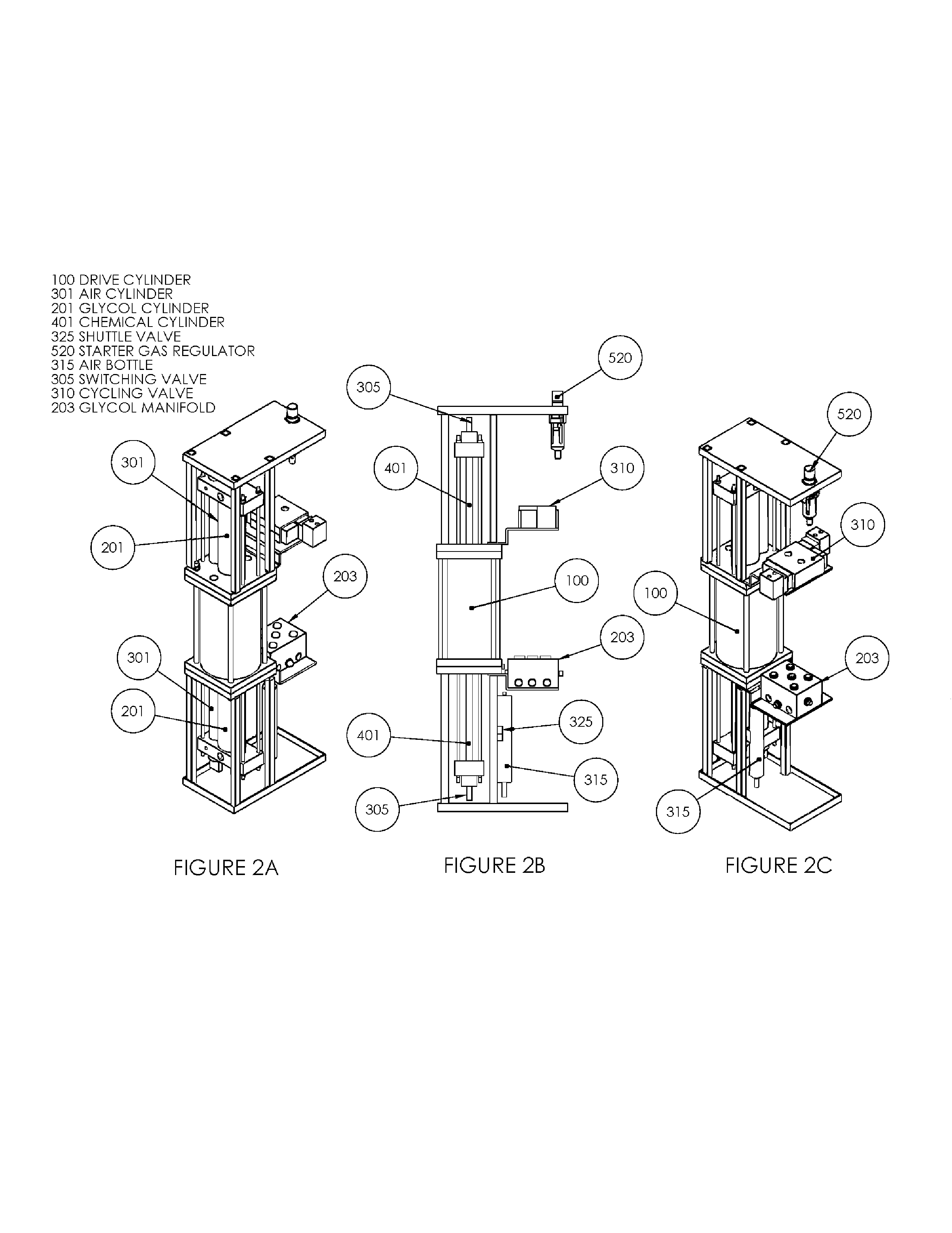 Pneumatic motorized multi-pump system