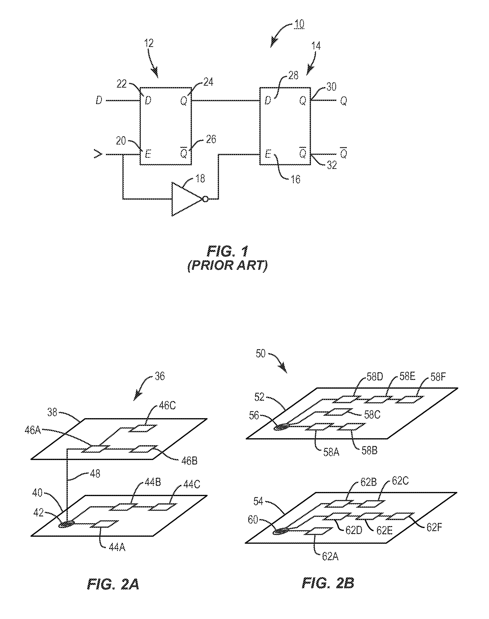 Flip-flops in a monolithic three-dimensional (3D) integrated circuit (IC) (3DIC) and related methods