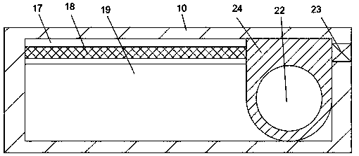 Concrete mixing device with cleaning function