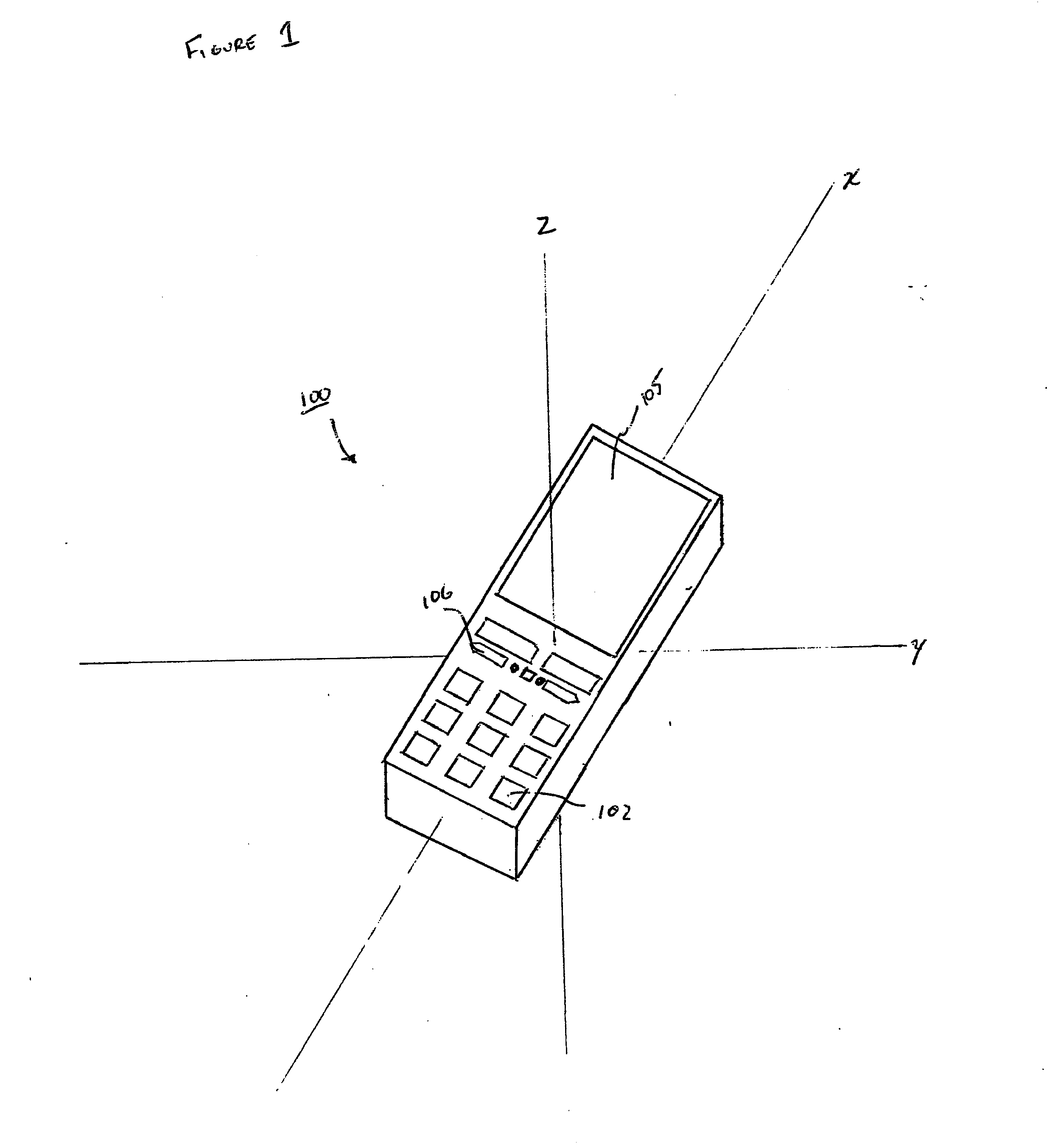 Orientation-sensitive signal output