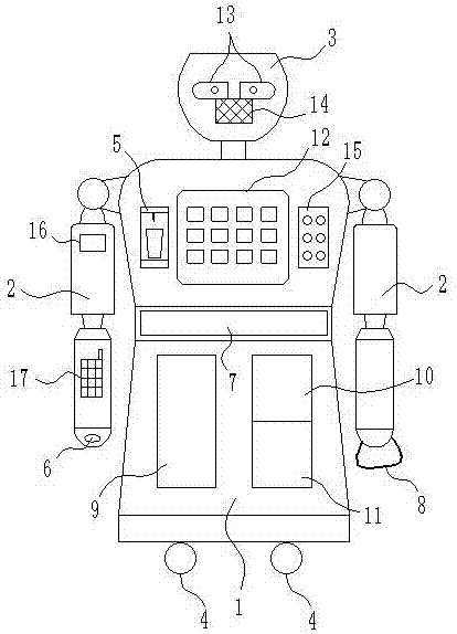 Intelligent nursing robot