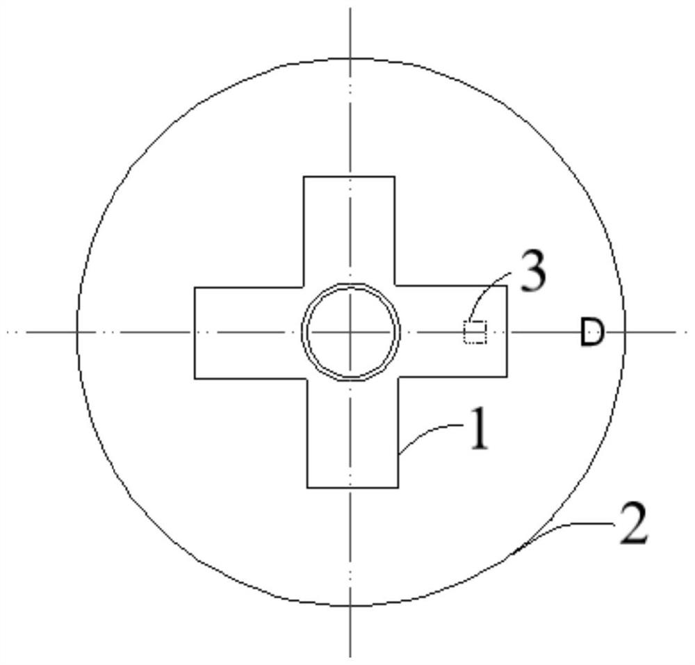 A mechanical stirring desulfurization method for molten iron based on bottom blowing powder