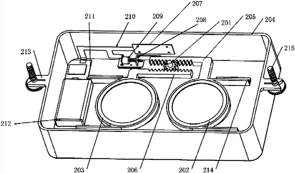 Pupil distance adjustment device and method for virtual reality equipment