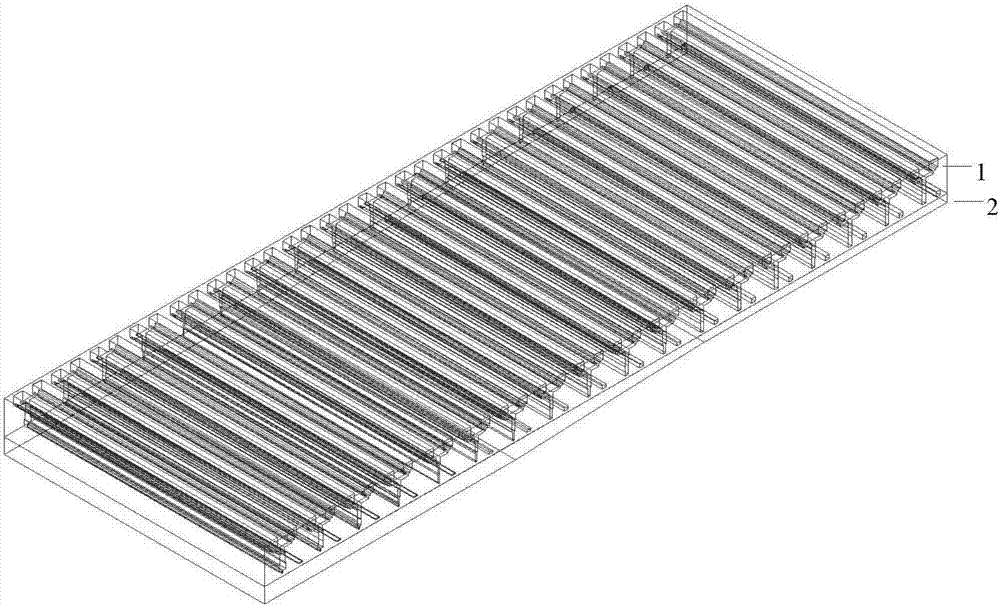 Broadband low-sidelobe series-fed CTS (Continuous Transverse Stub) antenna