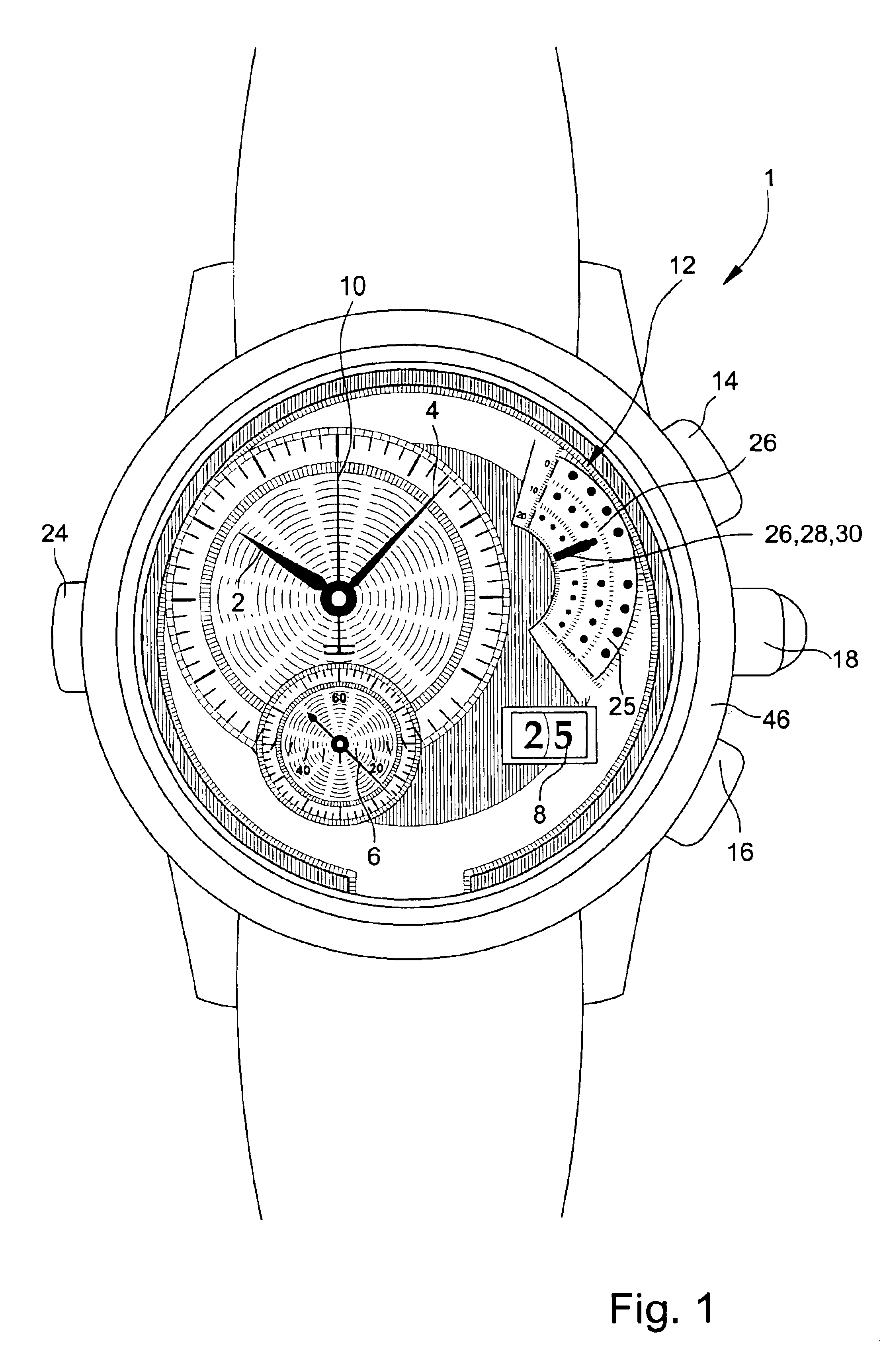 Timepiece including a striking work