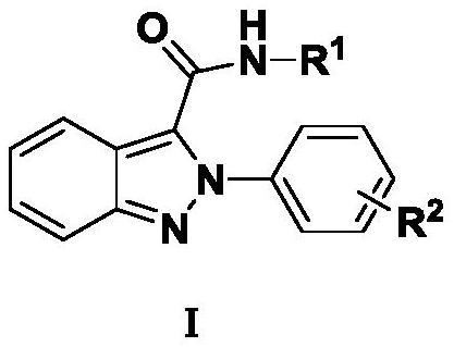 Indazole derivative and application thereof