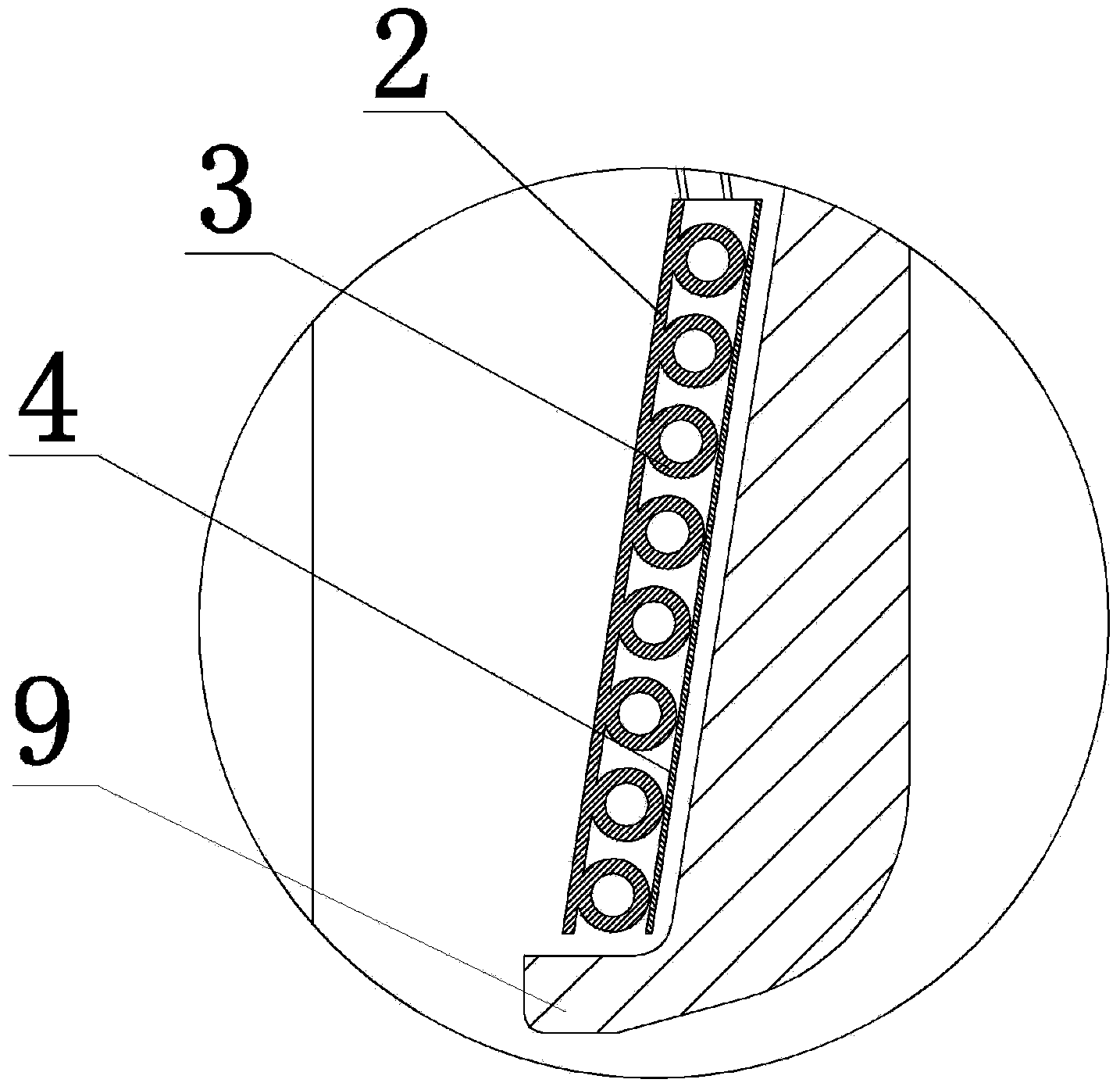 Single crystal furnace capable of improving czochralski-method single crystal growth speed