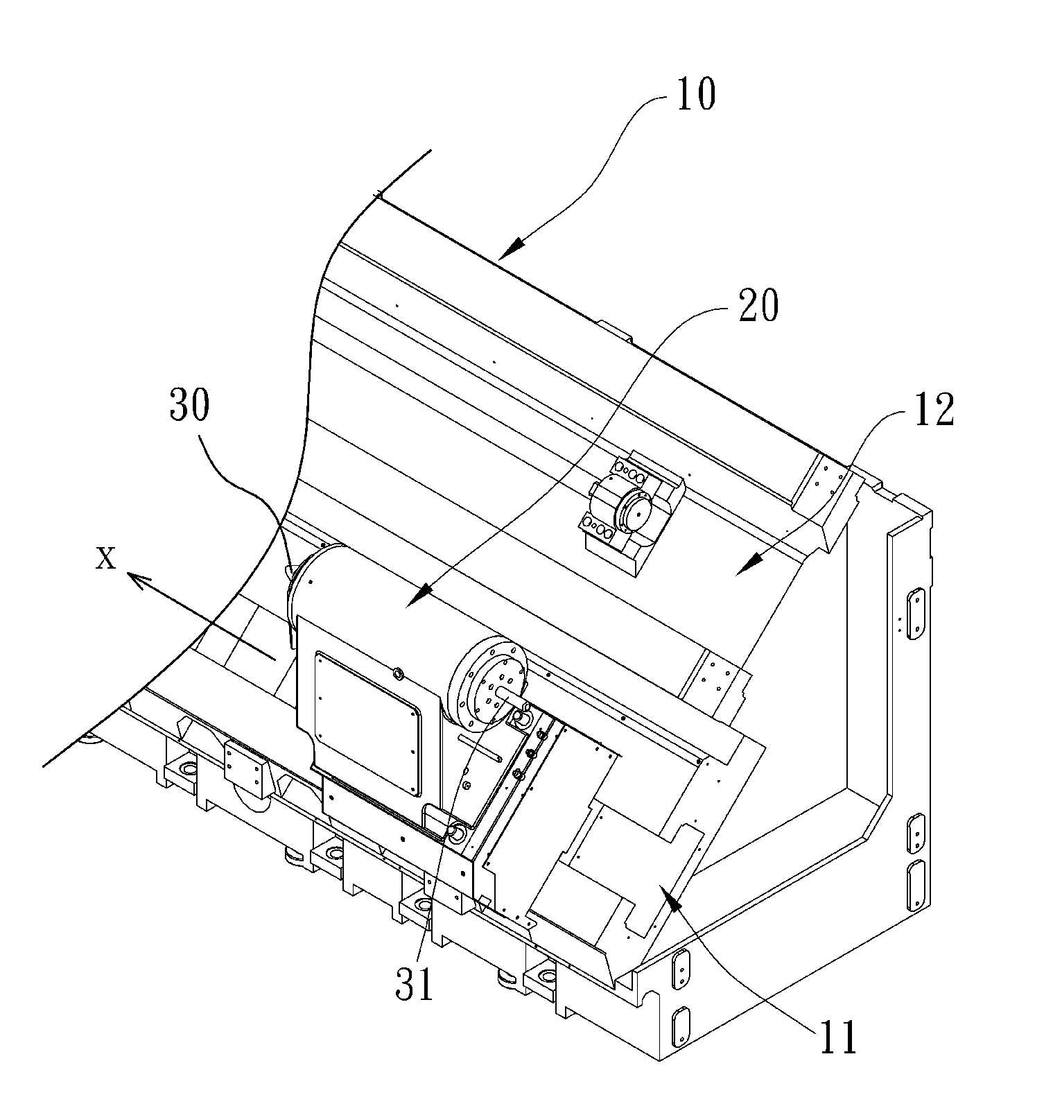 Tailstock for machine tools