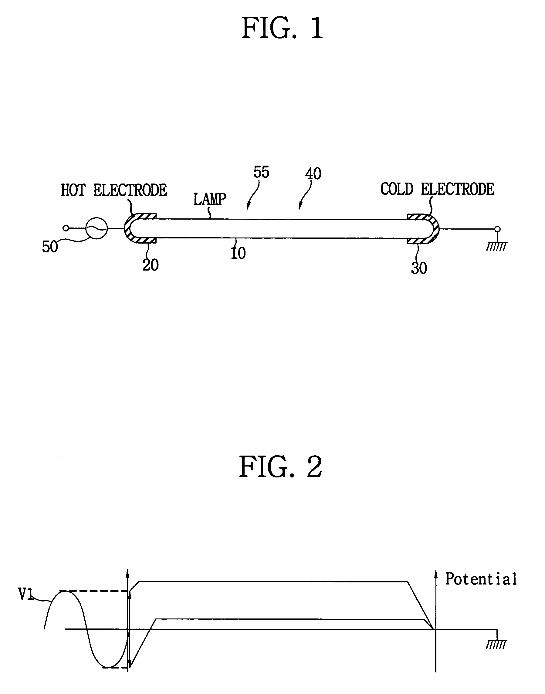 Lamp assembly, back light assembly having the same, display device having the same, and method of driving lamps