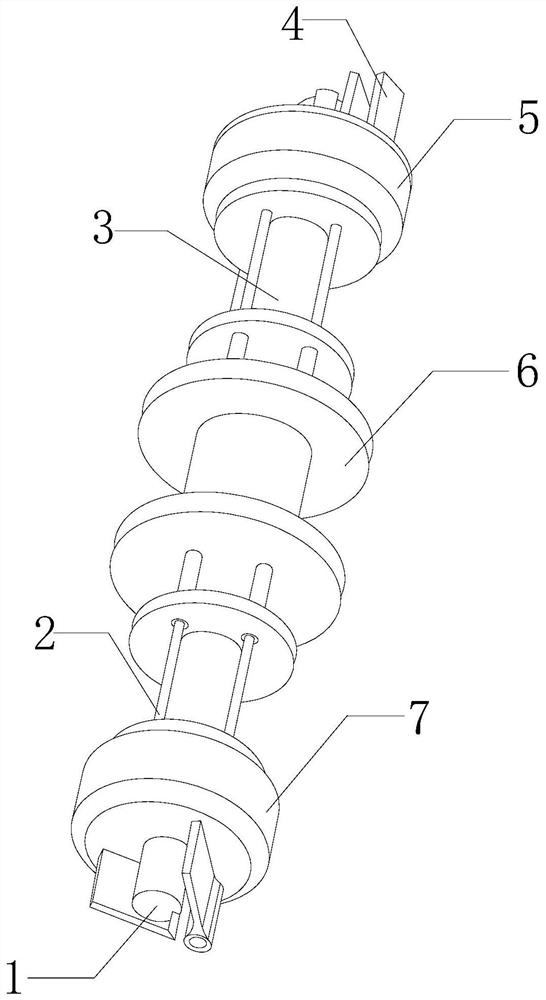 Power cable protection tube