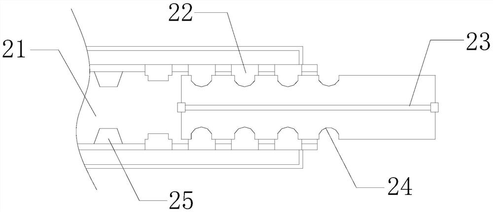 Power cable protection tube