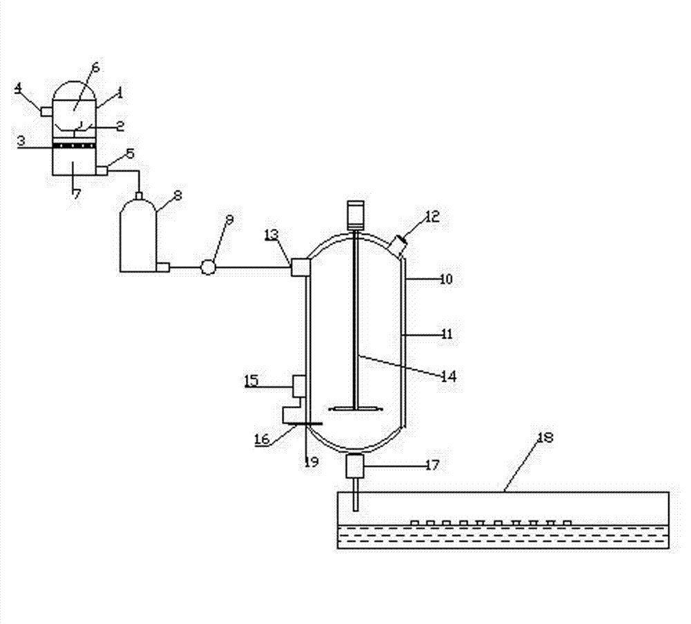 Capsule shell containing dregs, preparation device of capsule shell, and using method of device