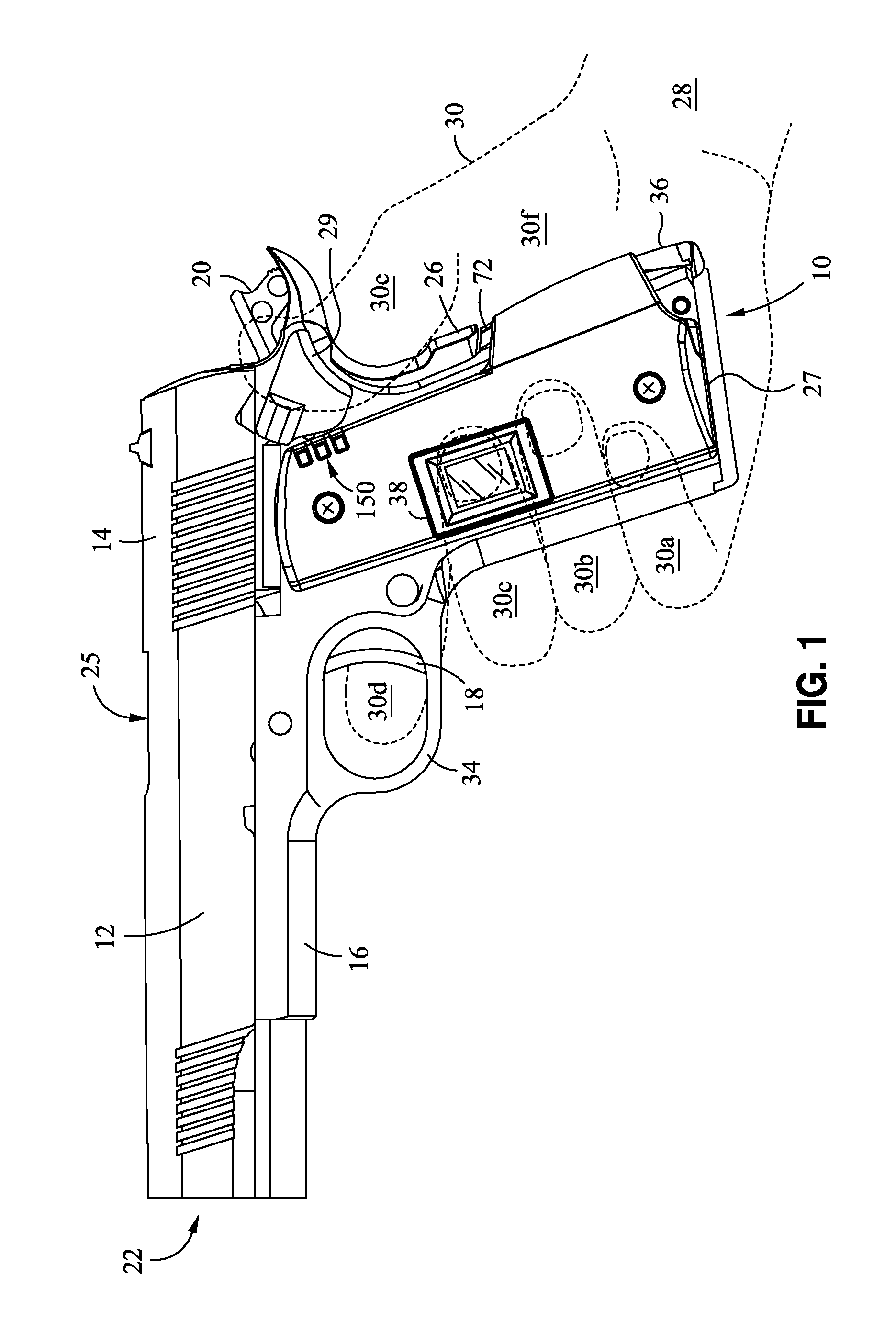 Firearm locking system