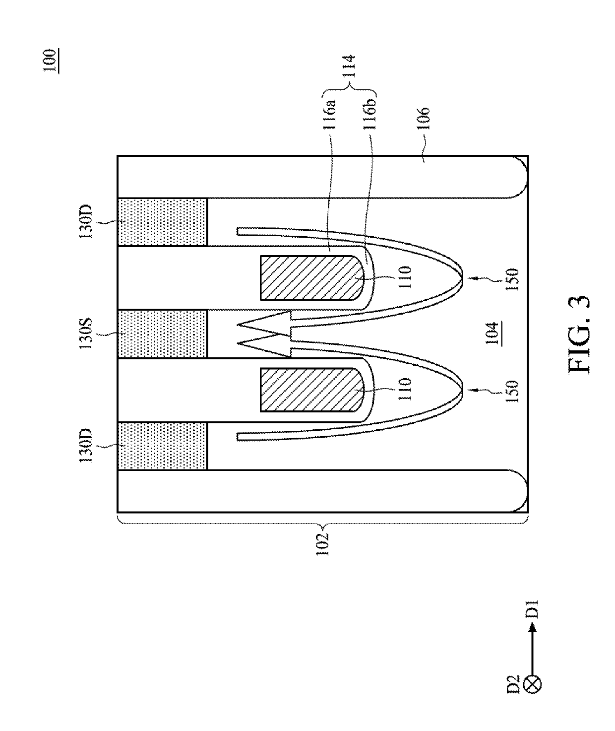 Transistor structure and semiconductor layout structure