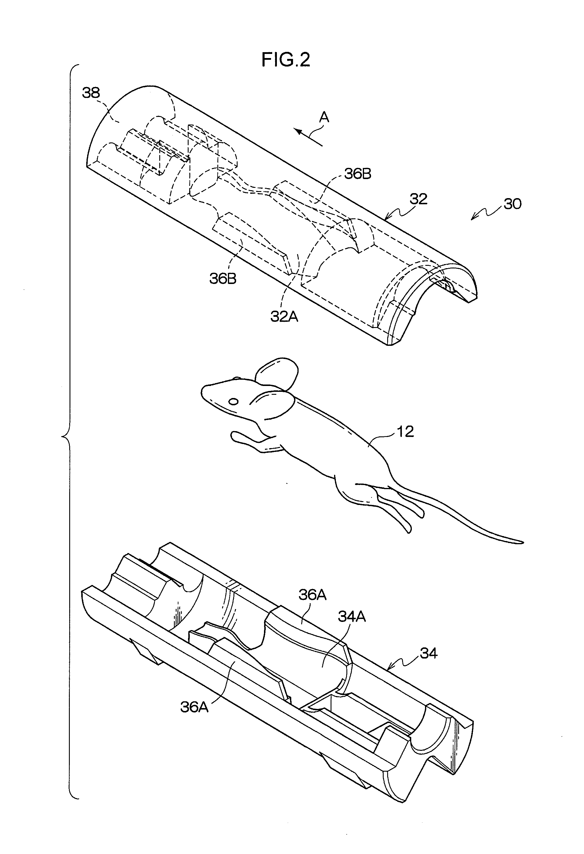 Optical tomographic measuring device