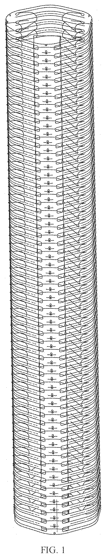 Large space self-deployable boom