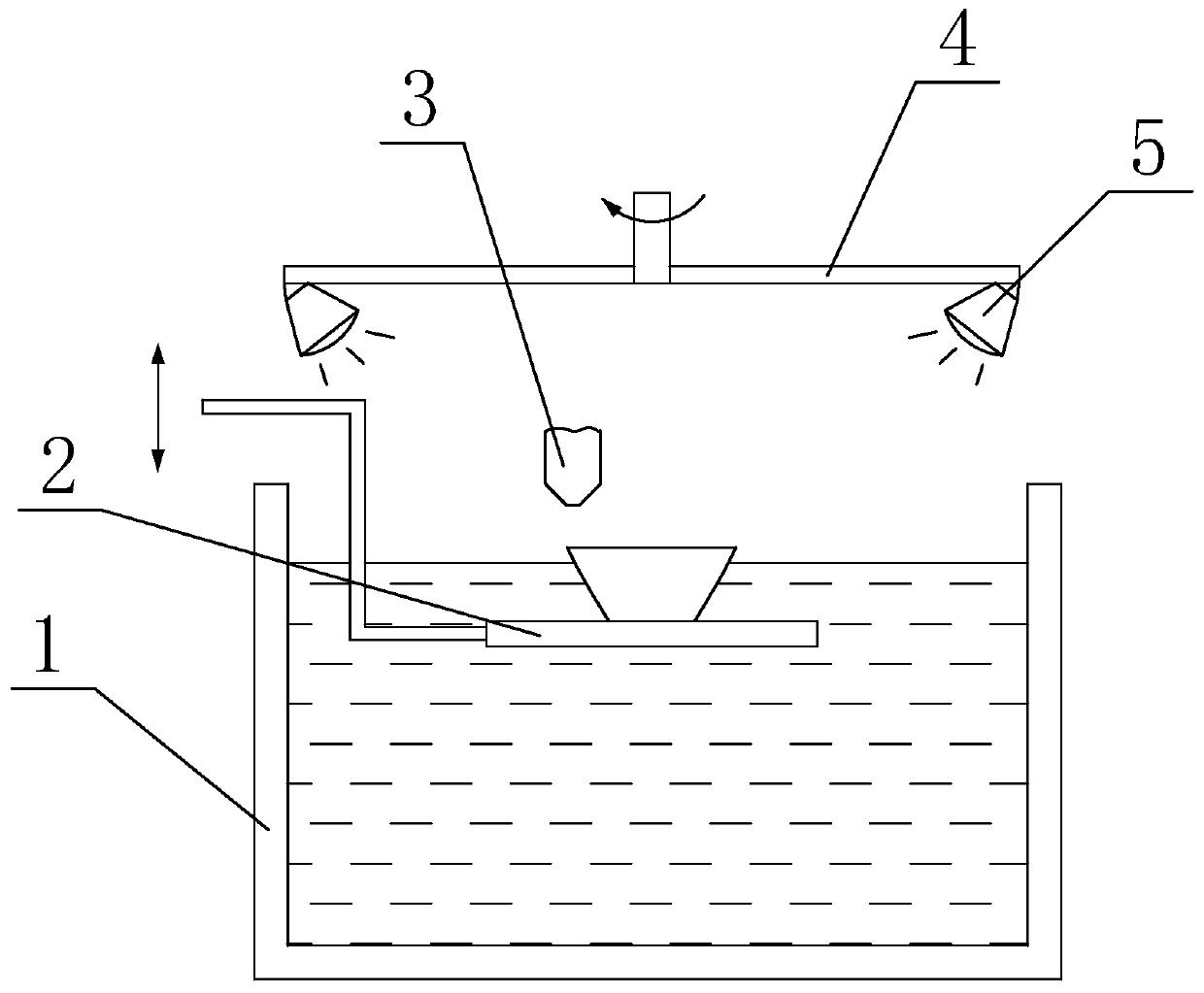 3D printed volcanic pit-shaped texture ceramic and processing method thereof