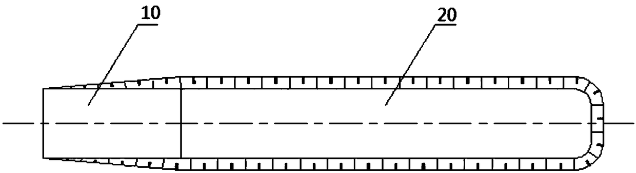 Strip mine trenching method