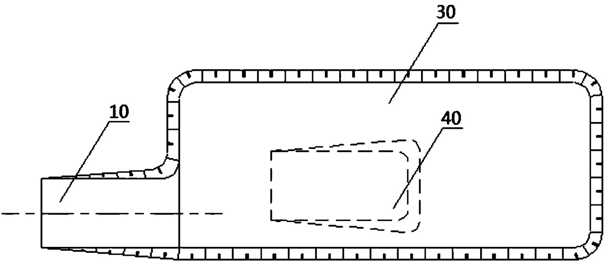 Strip mine trenching method