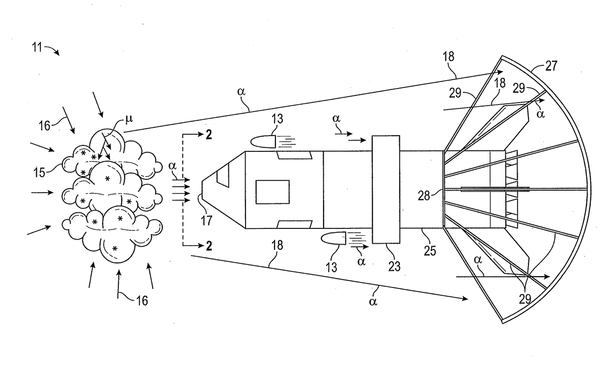 Spacecraft landing and site-to-site transpsort for a planet, moon or other space body